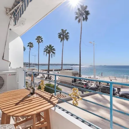 Appartamento Superbe 2 Pièces Front De Mer, Le Lido Antibes